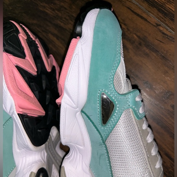 Adidas Falcon Mint and White Sneakers - Picture 7 of 13